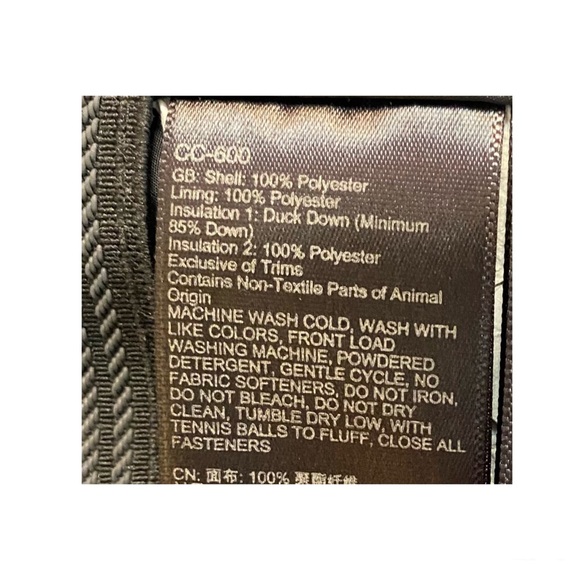 Marmot Womens 700 Fill Duck Down Insulated Puffer Jacket w Hood Black Sz Medium - Picture 7 of 7